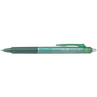   Rollertoll, 0,25 mm, törölhető, nyomógombos, PILOT "Frixion Clicker", zöld