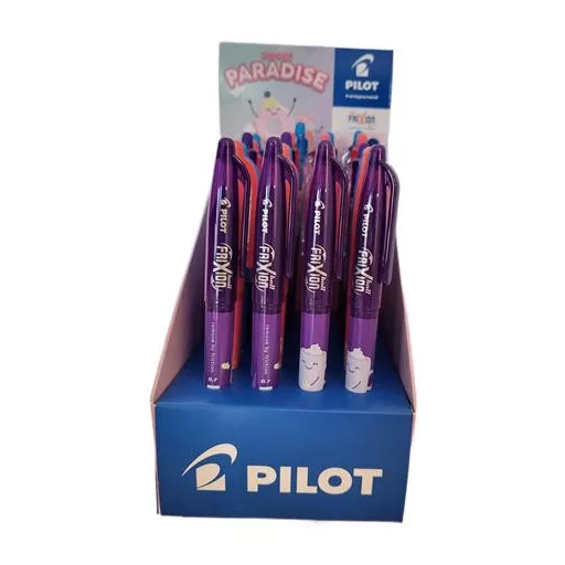 Rollertoll display, 0,35 mm, törölhető, PILOT "Frixion Ball Fancy", "Frixion Clicker Fancy", vegyes