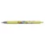 Zseléstoll, 0,32 mm, nyomógombos, sárga tolltest, PILOT "G-2 Flow", kék