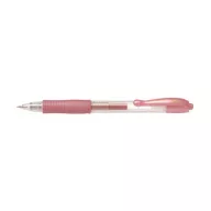   Zseléstoll, 0,32 mm, nyomógombos, PILOT "G-2 Metallic", rózsaszín