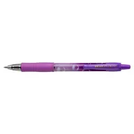   Zseléstoll, 0,32 mm, nyomógombos, PILOT "G-2 Purple Bubble", kék