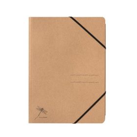 Gumis mappa, karton, A4, PAGNA "Pur", kraft