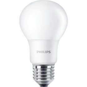   LED izzó, E27, gömb, A60, 5W, 470lm, 4000K, PHILIPS "CorePro"