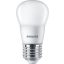 LED izzó, E27, kisgömb, P45, 5W, 470lm, 2700K, PHILIPS "CorePro"