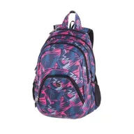   Hátizsák, 2in1, notebook tartóval és audió csatlakozóval, PULSE "Teens Pink Ice"