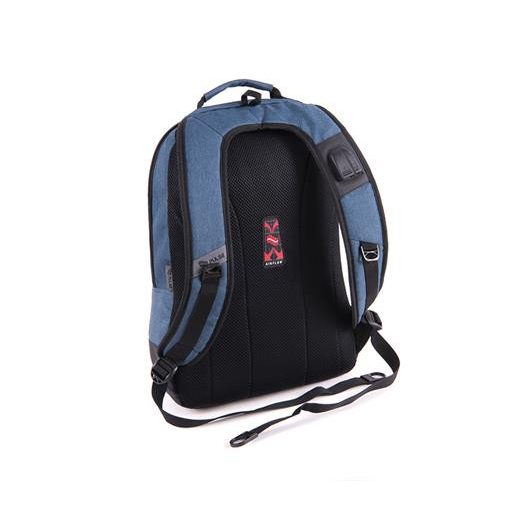 Hátizsák, notebook tartóval, PULSE "Bicolor Yale", kék