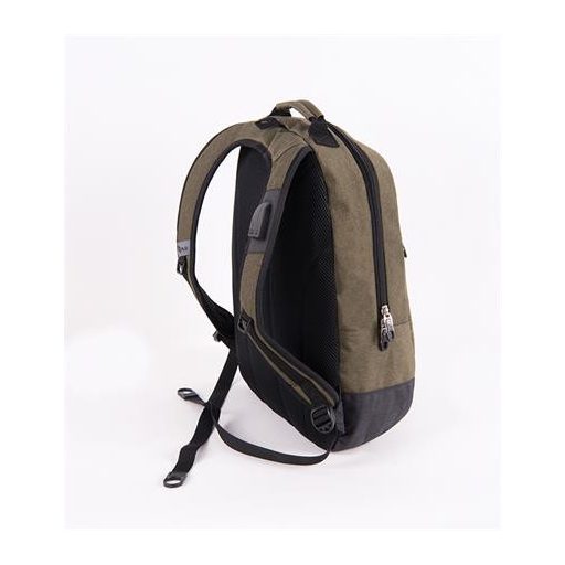 Hátizsák, notebook tartóval, PULSE "Bicolor Olive", zöld