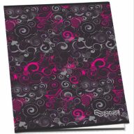   Füzet, tűzött, A5, kockás, 52 lap, PULSE "Girls"