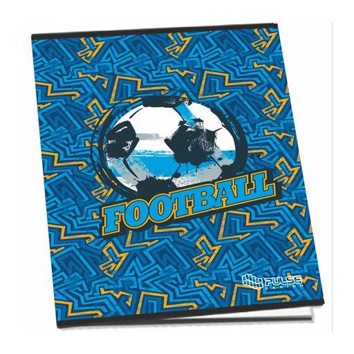 Füzet, tűzött, A5, kockás, 52 lap, PULSE "Boys"