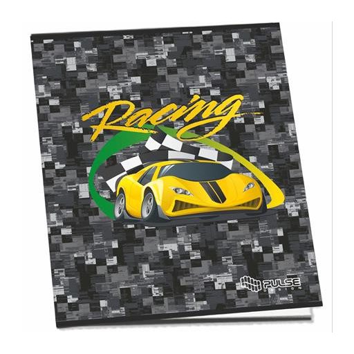 Füzet, tűzött, A5, kockás, 52 lap, PULSE "Boys"