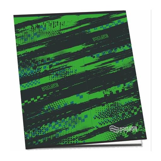 Füzet, tűzött, A5, kockás, 52 lap, PULSE "Boys"