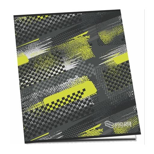 Füzet, tűzött, A4, kockás, 52 lap, PULSE "Boys"
