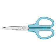   Olló, általános, 17,5 cm, PLUS "Fitcut Curve", világoskék