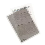 Genotherm, "L", adatvédelmi, A4, PP, PLUS, fehér