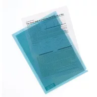 Genotherm, "L", adatvédelmi, A4, PP, PLUS, kék