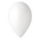 Léggömb, 26 cm, fehér