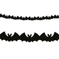 Girland, "Halloween", 3 m, denevér