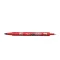 Alkoholos marker, 0,8/2 mm, kétvégű, PILOT "Twin", piros