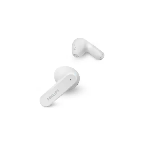 Fülhallgató, TWS vezeték nélküli, Bluetooth 5.3, PHILIPS "TAT2139", fehér