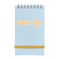   Jegyzetfüzet, A7, vonalas, 50 lap, PUKKA PAD "Pastel", vegyes színek
