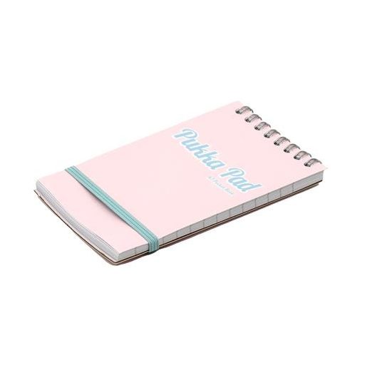 Jegyzetfüzet, A7, vonalas, 50 lap, PUKKA PAD "Pastel", vegyes színek