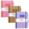 Spirálfüzet, B5, vonalas, 100 lap, PUKKA PAD "Floral Project Book", vegyes minta