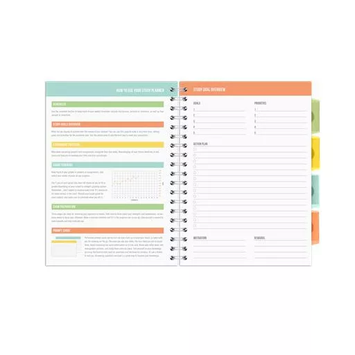 Spirálfüzet, B5, PUKKA PAD "Study book", szürke