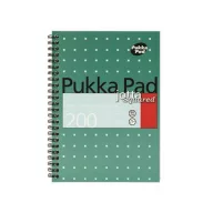   Spirálfüzet, A5, kockás, 100 lap, PUKKA PAD, "Metallic Jotta"