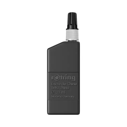 Tustinta, 23 ml, ROTRING "Isograph", fekete