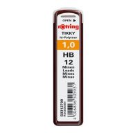 Grafitbél, HB, 1 mm, ROTRING