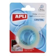   Ragasztószalag, 19 mm x 33 m, magasfényű, APLI "Crystal"