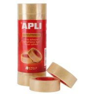   Ragasztószalag, 19 mm x 33 m, APLI "Transparent", átlátszó