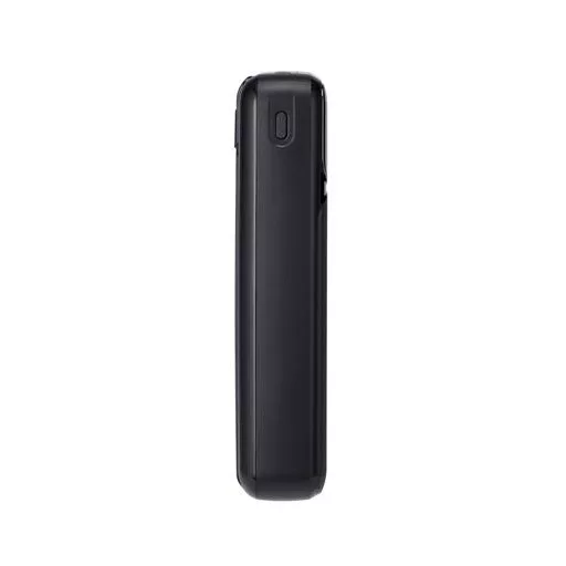 Hordozható akkumulátor, beépített kábellel, 20000mAh, RIVACASE "VA2221", fekete