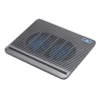   Notebook állvány, hűtőventilátorral, 15,6", RIVACASE "5555", ezüst