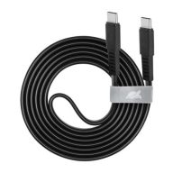   USB kábel, USB-C - USB-C, 1,2 m, RIVACASE "PS6005", fekete