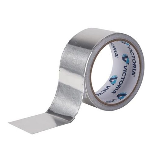 Alumíniumfólia szalag, 50 mm x 10 m, VICTORIA FACILITY