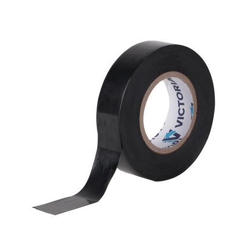Szigetelőszalag, 18 mm x 20 m, VICTORIA FACILITY, fekete