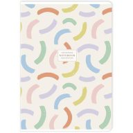   Füzet, tűzött, A4, kockás, 40 lap, SHOLYARYK "Notebook", vegyes