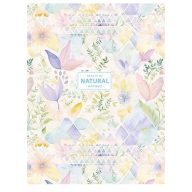   Füzet, tűzött, A5, vonalas, 48 lap, SHKOLYARYK "Natural", vegyes