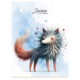   Füzet, tűzött, A5, kockás, 48 lap, SHKOLYARYK "Writes lightly", vegyes