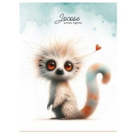   Füzet, tűzött, A5, kockás, 48 lap, SHKOLYARYK "Writes lightly", vegyes