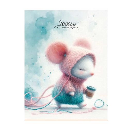 Füzet, tűzött, A5, vonalas, 48 lap, SHKOLYARYK "Writes lightly", vegyes