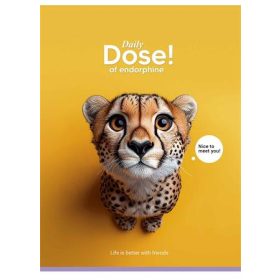   Füzet, tűzött, A5, kockás, 48 lap, SHKOLYARYK "Nice to meet you", vegyes