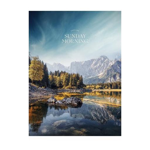 Füzet, tűzött, A4, vonalas, 80 lap, SHKOLYARYK "Sunday Morning", vegyes