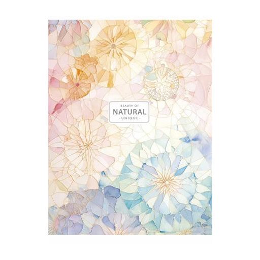 Füzet, tűzött, A5, vonalas, 80 lap, SHKOLYARYK "Natural", vegyes