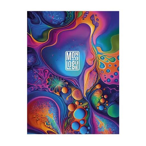 Füzet, tűzött, A5, kockás, 80 lap, SHKOLYARYK "Monologue", vegyes