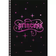  Spirálfüzet, A5, kockás, 80 lap, SHKOLYARYK "Notebook", vegyes