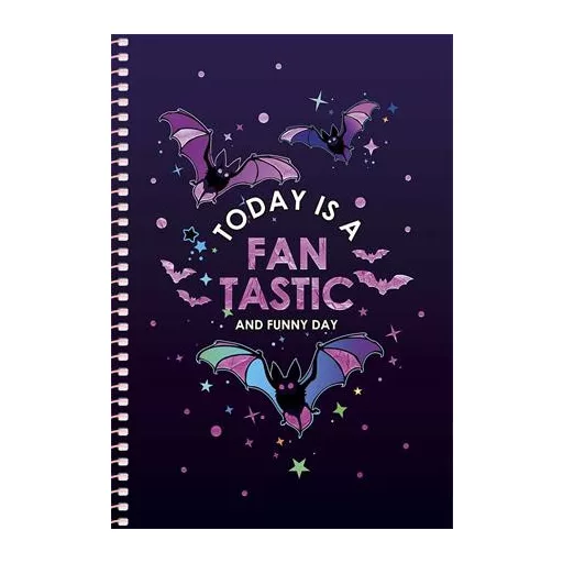 Spirálfüzet, A5, kockás, 80 lap, SHKOLYARYK "Notebook", vegyes
