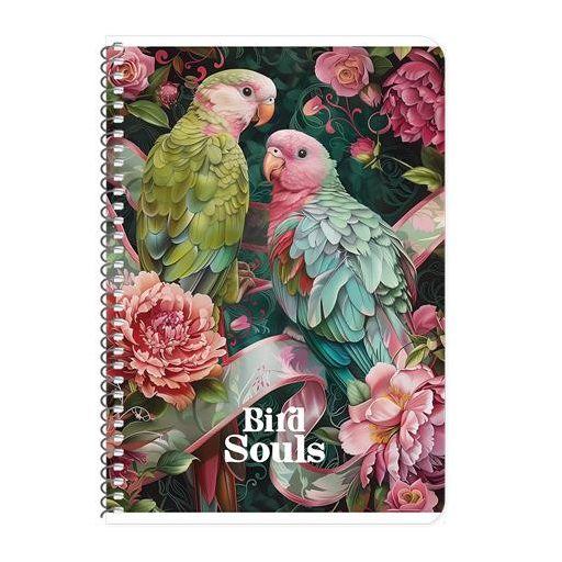 Spirálfüzet, A5, kockás, 80 lap, SHKOLYARYK, vegyes