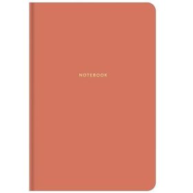   Jegyzetfüzet, B5, kockás, 80 lap, keményfedeles, SHKOLYARYK, narancs